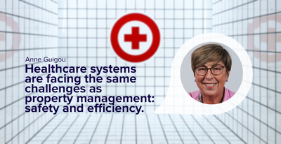 Healthcare systems facing the same challenges as property management: safety and efficiency.