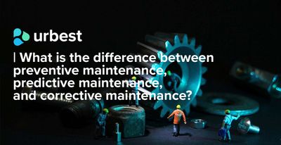 What is the difference between preventive maintenance, predictive maintenance, and corrective maintenance?